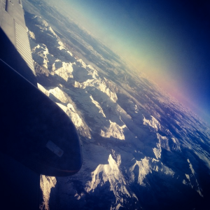Beautiful views of snow-capped Rocky Mountains captured during work travels this week.